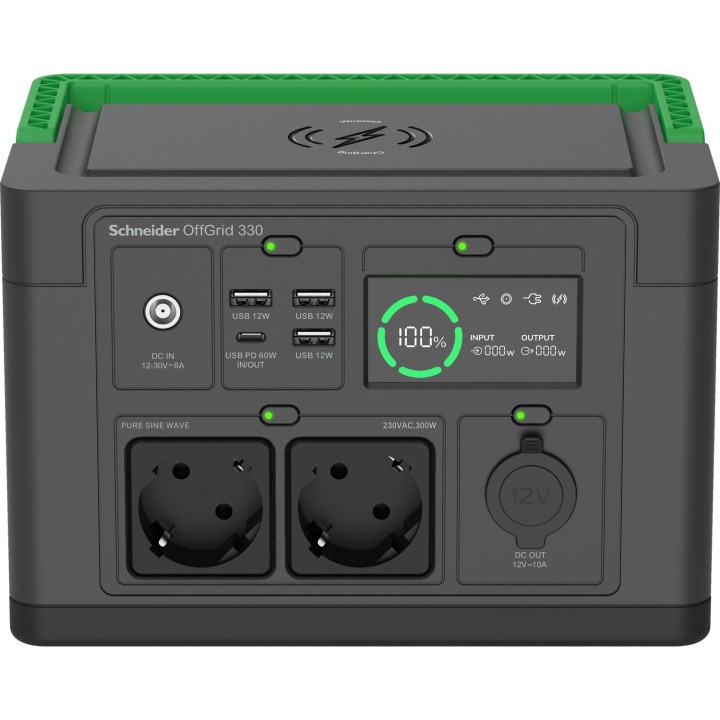APC PPS330-GR estación de energía portátil Ión de litio 531 W 3,3 kg