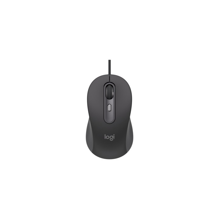 Logitech Signature Wired M520 for Business ratón Oficina Ambidextro USB Tipo C Óptico 4000 DPI