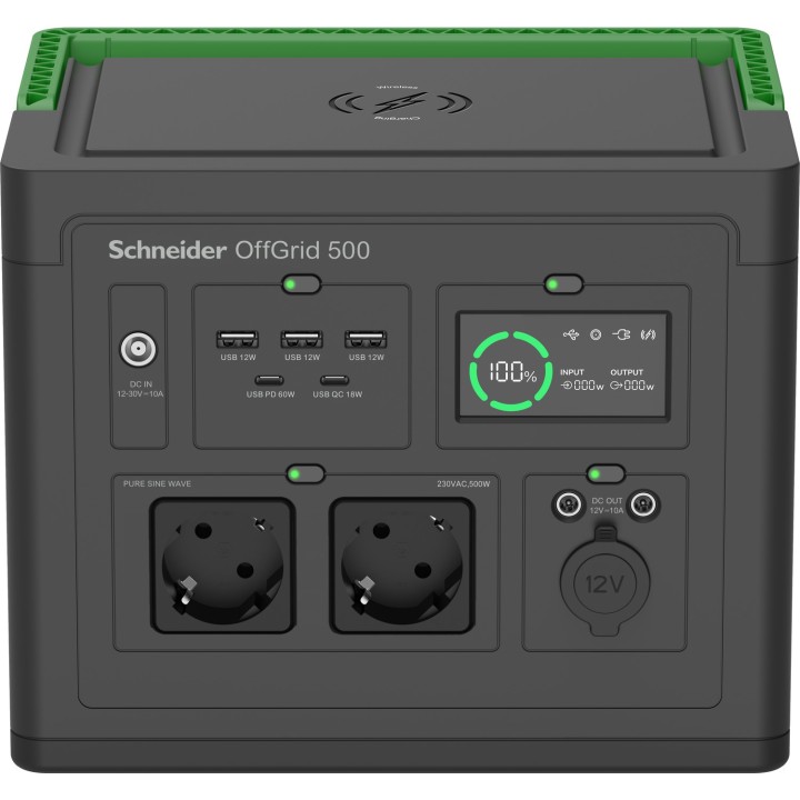 APC PPS500-GR estación de energía portátil Ión de litio 749 W 5,5 kg