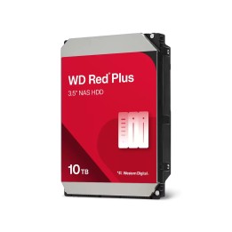 Western Digital Red Plus WD100EFGX disco duro interno 10 TB 7200 RPM 256 MB 3.5" Serial ATA III