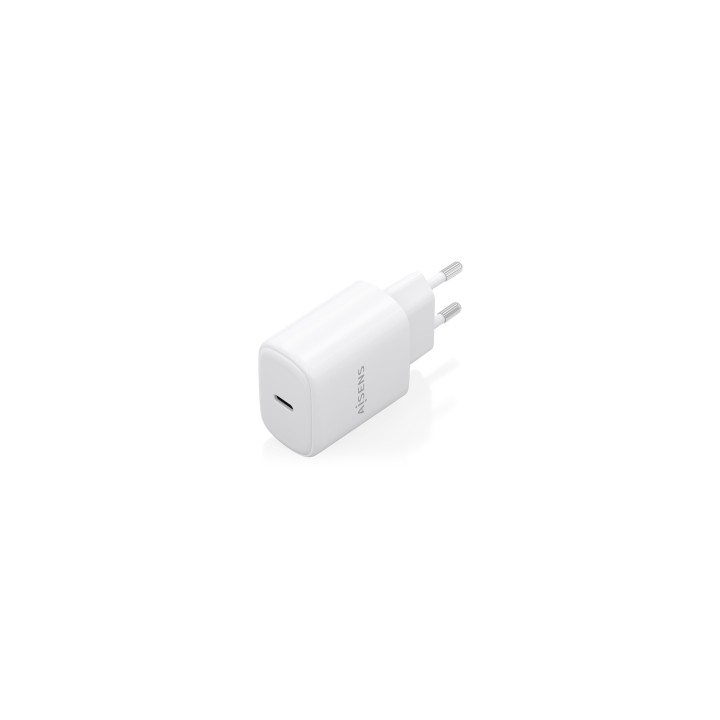 AISENS Cargador GaN 30W, 1xUSB-C PD3.0, Blanco
