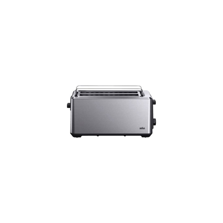 Braun HT 5220 BK 2 rebanada(s) 1470 W Negro, Acero inoxidable