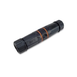 Equip 221162 cambiador de género para cable RJ-45 Negro, Naranja