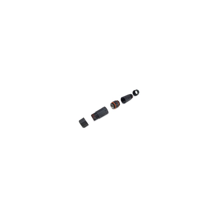 Equip 221162 cambiador de género para cable RJ-45 Negro, Naranja