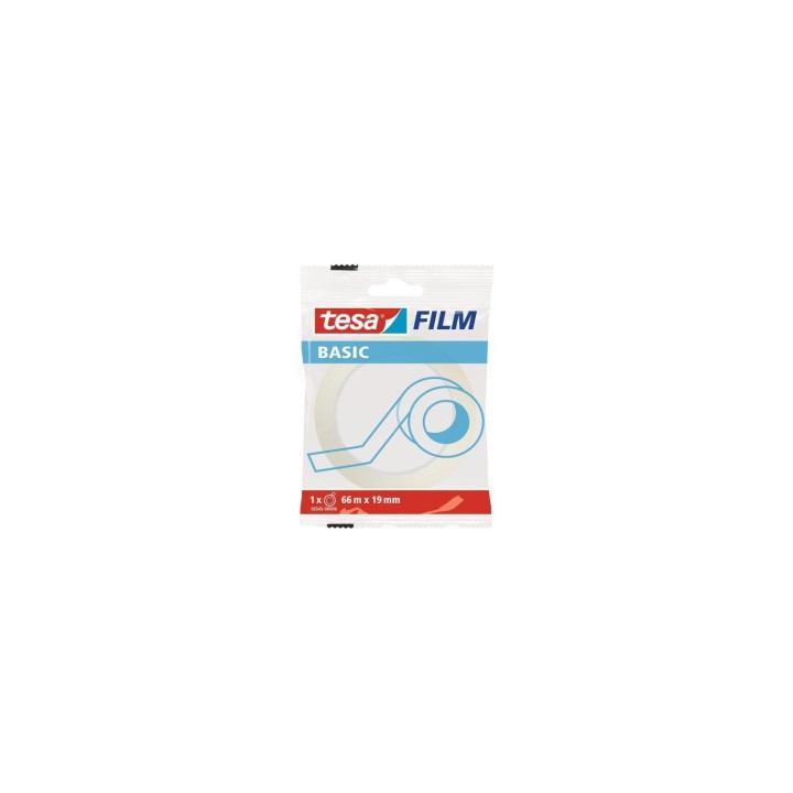 TESA Basic 66 m Transparente 1 pieza(s)