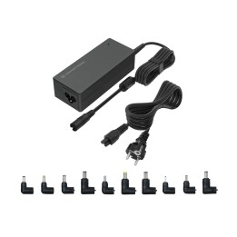 Conceptronic OZUL08B10 adaptador e inversor de corriente Interior 90 W Negro