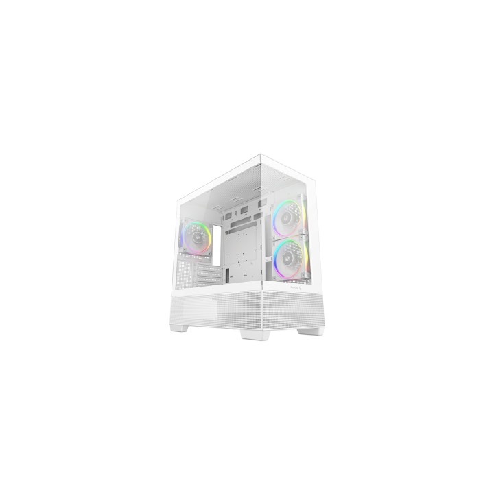 DeepCool CG380 3F WH Midi Tower Blanco