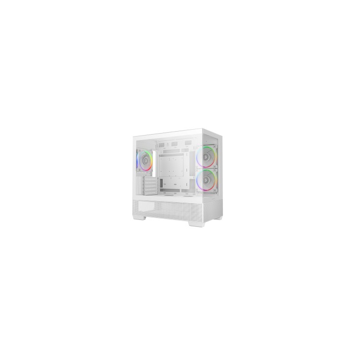 DeepCool CG380 3F WH Midi Tower Blanco
