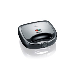 Severin SA 2969 sandwichera 600 W Negro, Acero inoxidable