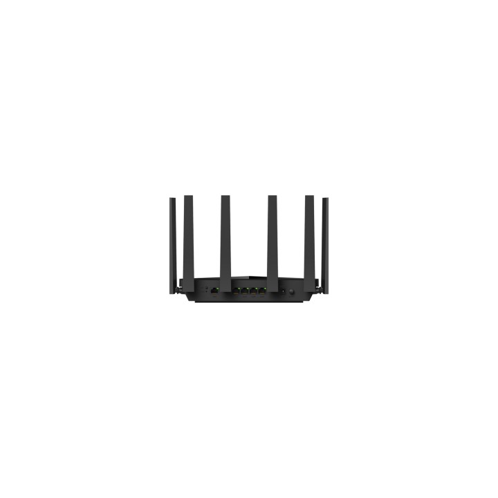 Cudy WR6500 router inalámbrico Gigabit Ethernet Doble banda (2,4 GHz / 5 GHz) Negro