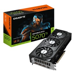 GIGABYTE GeForce RTX 5070 Ti WINDFORCE OC V2 16G Tarjeta Gráfica - 16GB GDDR6, 256bit, PCI-E 5.0, 2497 MHz Frecuencia del
