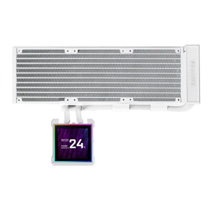 Lian Li HydroShift II LCD-S 360 Fanless Procesador Kit de refrigeración líquida Blanco 1 pieza(s)