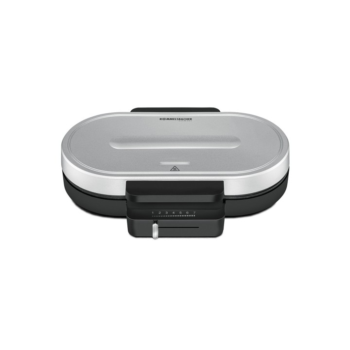 Rommelsbacher WA 1250 gofrera 2 barquillo(s) 1250 W Plata