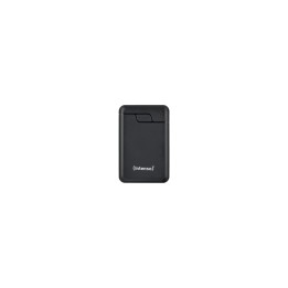 Intenso B10000 – Power bank de 10.000 mAh, batería externa portátil, USB-C y 2× USB-A, indicador LED, probada en Alemania, negra
