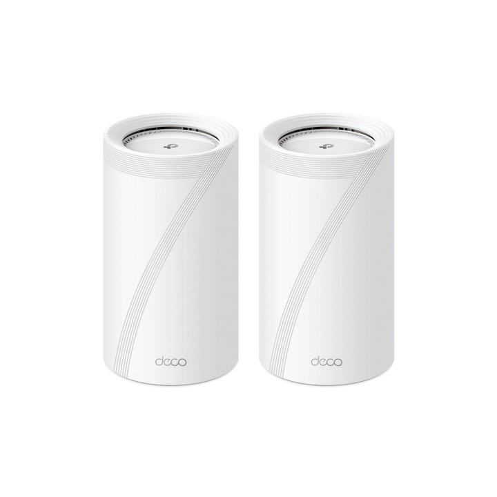 TP-Link Deco BE85 (2-Pack) Tribanda (2.4 GHz / 5 GHz / 6 GHz) Wi-Fi 7 (802.11be) Blanco 4 Interno
