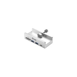 Equip 128968 hub de interfaz USB 3.2 Gen 1 (3.1 Gen 1) Type-A 5000 Mbit/s Aluminio