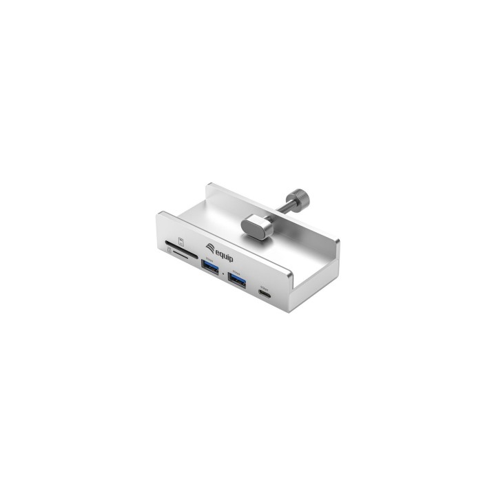 Equip 128968 hub de interfaz USB 3.2 Gen 1 (3.1 Gen 1) Type-A 5000 Mbit/s Aluminio