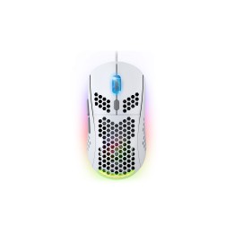 Spirit of Gamer PRO-M4 ARTIC ratón Juego mano derecha USB tipo A Óptico 12800 DPI