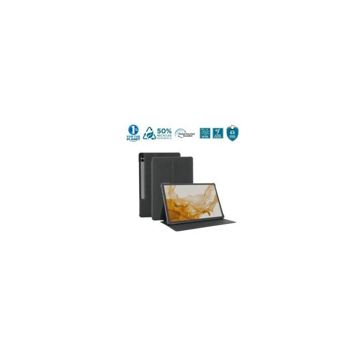 Mobilis 068016 funda para tablet 31,5 cm (12.4") Folio Negro