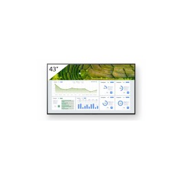 Sony FW-43BZ30L pantalla de señalización Pantalla plana para señalización digital 109,2 cm (43") LCD Wifi 440 cd / m² 4K Ultra