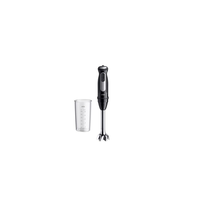 Braun MultiQuick 5 Pro 0,6 L Batidora de inmersión 1000 W Negro, Plata
