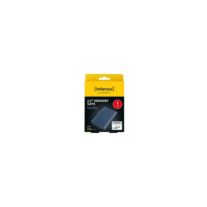 Intenso Disco duro externo Memory Safe 1 TB, azul