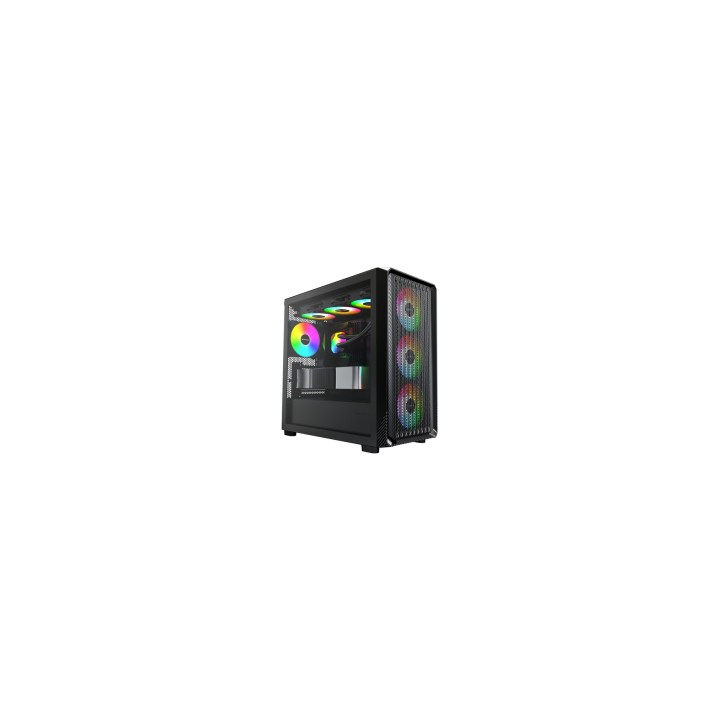 Montech X5M (B) carcasa de ordenador Micro Torre Negro