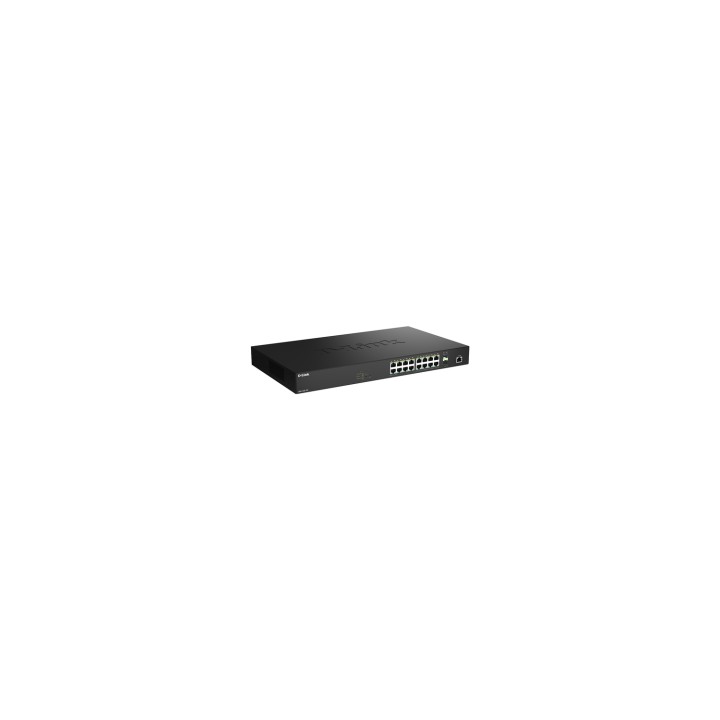 D-Link DMS-1250-18P/E switch Gestionado L2 2.5G Ethernet (100/1000/2500) Energía sobre Ethernet (PoE) Negro