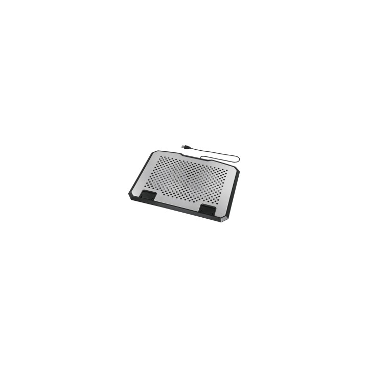 Hama Aluminium almohadilla fría 39,6 cm (15.6") Negro