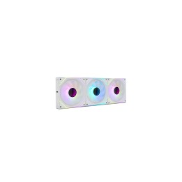NOX Hummer Pro Link Carcasa del ordenador Refrigerador de aire 12 cm Blanco 3 pieza(s)