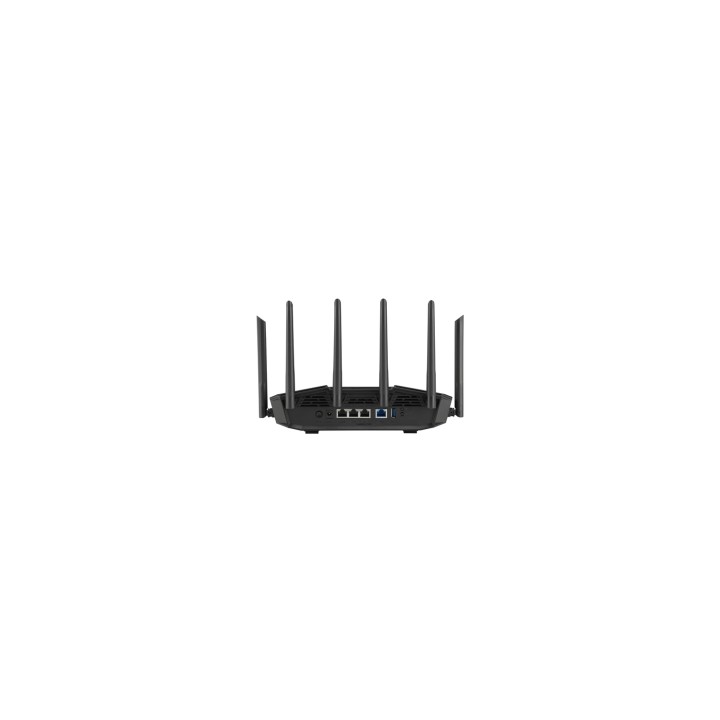 ASUS 90IG0A30-MO9C00 router inalámbrico 2.5 Gigabit Ethernet Tribanda (2.4 GHz / 5 GHz / 6 GHz) Negro