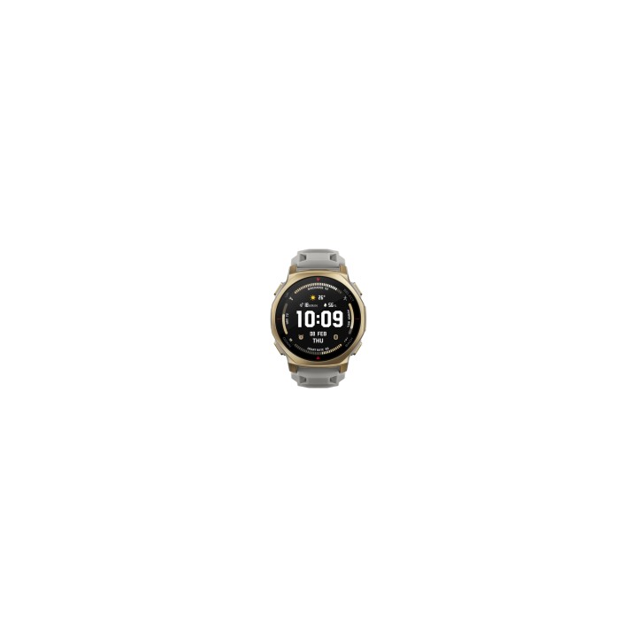 Amazfit T-rex 3 Pro 3,35 cm (1.32") AMOLED 44 mm Digital 466 x 466 Pixeles Pantalla táctil Oro Wifi GPS (satélite)
