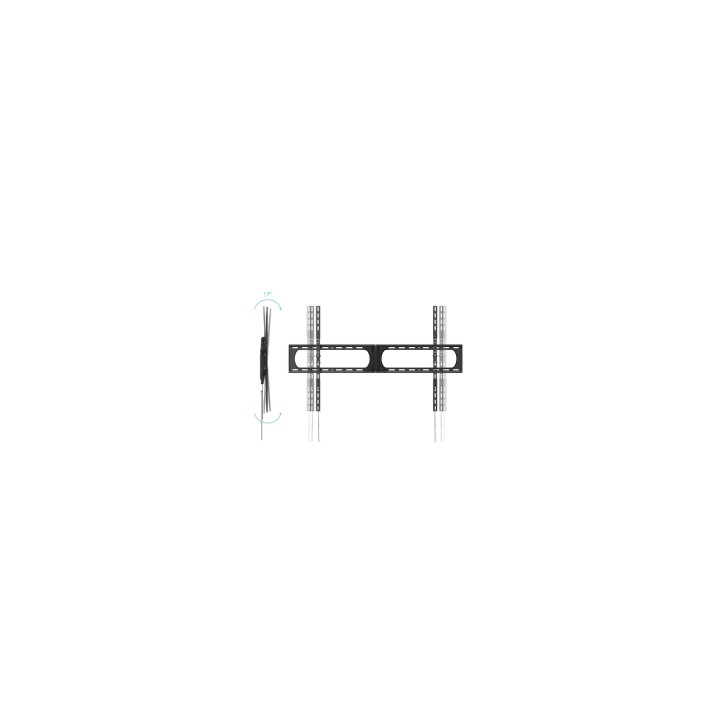 TooQ Soporte de Pared para Pantallas 37”-140”, Negro
