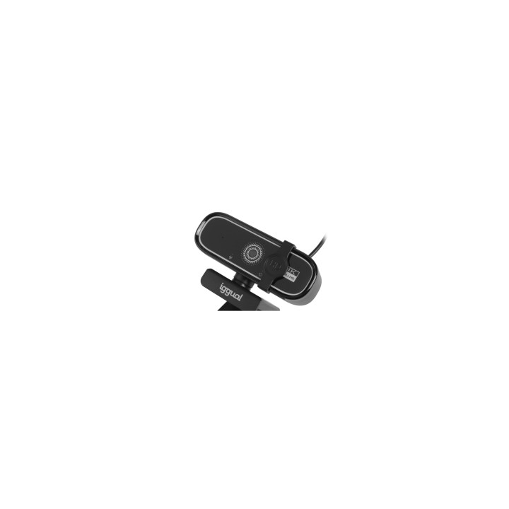 iggual USB 4K UHD WC3840 Business Pro View cámara web 8 MP 3840 x 2160 Pixeles Negro