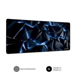 SUBBLIM Blue Obsidian XL Mouse Pad Alfombrilla de ratón para juegos Azul oscuro