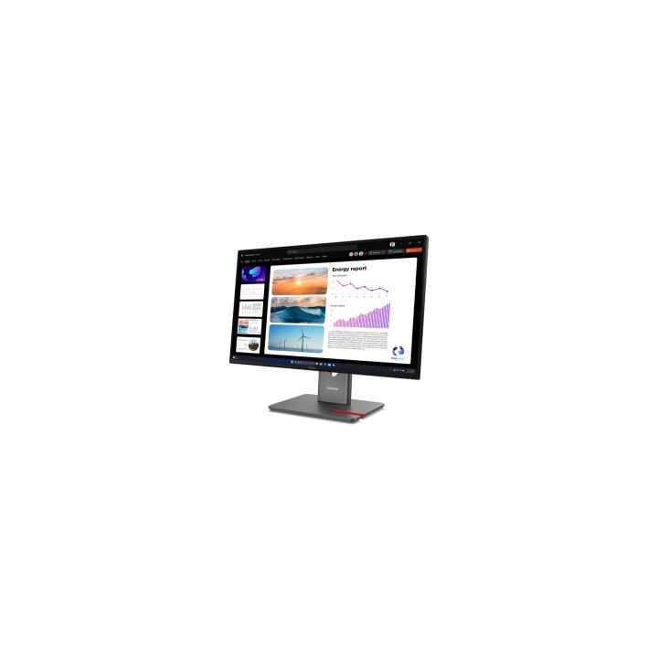 Lenovo ThinkVision P24Q-40 pantalla para PC 60,5 cm (23.8") 2560 x 1440 Pixeles Quad HD LCD Negro