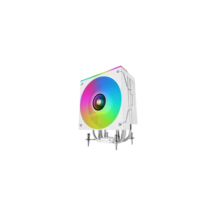 Mars Gaming MCPU-LCDW Procesador Refrigerador de aire 12 cm Blanco 1 pieza(s)