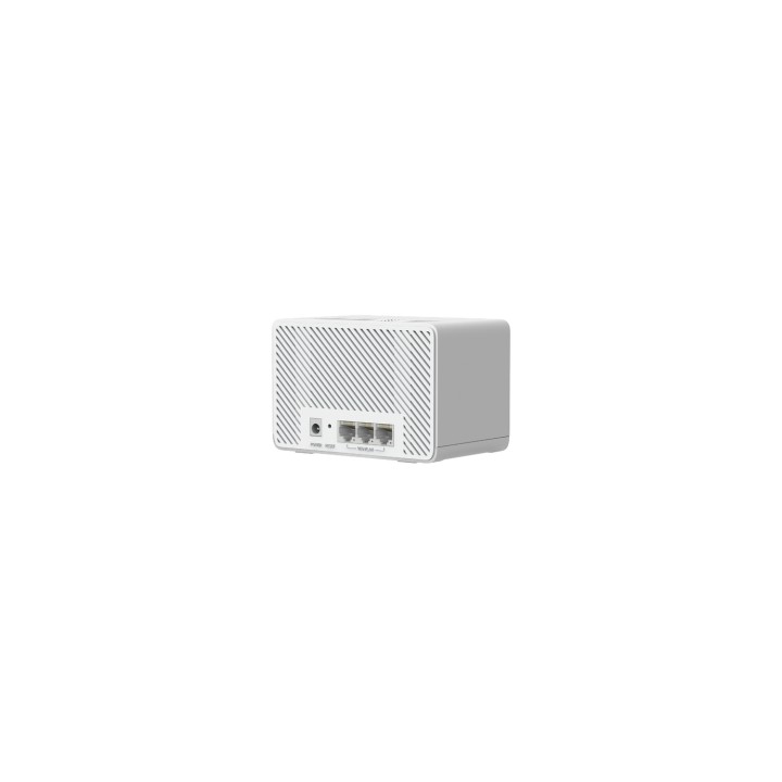 Mercusys Halo H25BE Doble banda (2,4 GHz / 5 GHz) Wi-Fi 7 (802.11be) Blanco 3 Interno