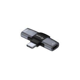 Equip 133479 cambiador de género para cable USB-C 2 x USB-C Gris