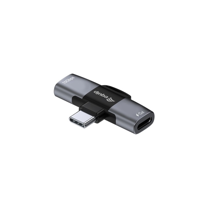 Equip 133479 cambiador de género para cable USB-C 2 x USB-C Gris