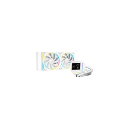 DeepCool LM240 WH Procesador Kit de refrigeración líquida 12 cm Blanco 1 pieza(s)