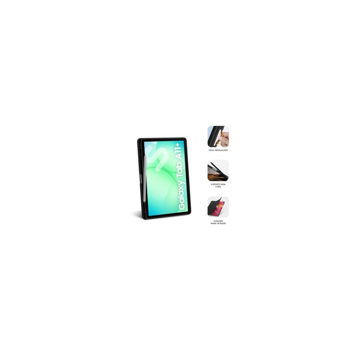 SUBBLIM SUBCST-5SC041 funda para tablet 27,9 cm (11") Libro Negro