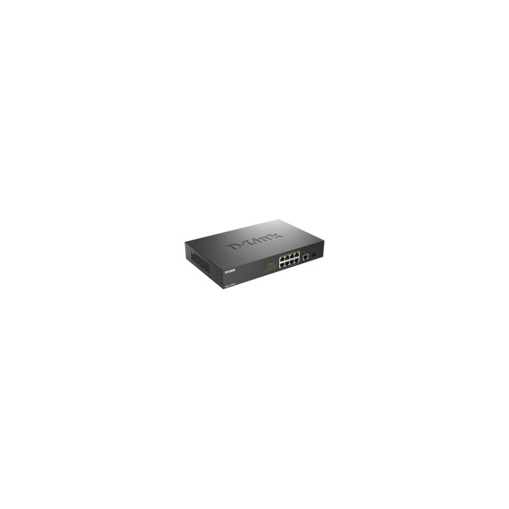 D-Link DGS-1010MP/E switch No administrado L2 Gigabit Ethernet (10/100/1000) Energía sobre Ethernet (PoE) 1U Negro