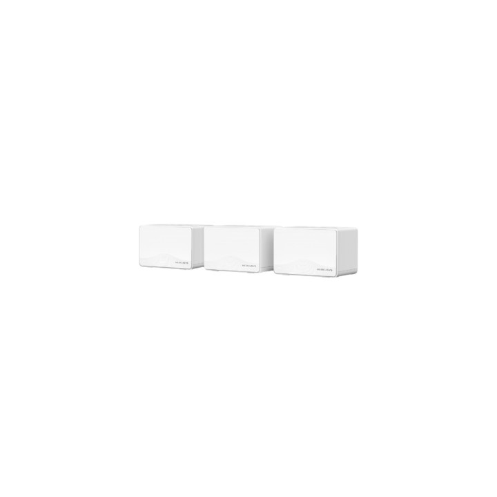 Mercusys Halo H25BE Doble banda (2,4 GHz / 5 GHz) Wi-Fi 7 (802.11be) Blanco 3 Interno