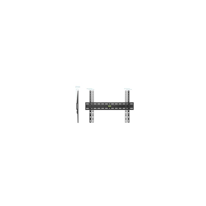 TooQ Soporte Fijo de pared para pantallas 37"- 86", Negro