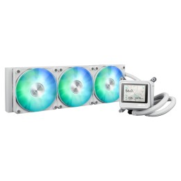 ASUS MAX Gaming LC 360 ARGB LCD White Edition Procesador Sistema de refrigeración líquida todo en uno 12 cm Blanco
