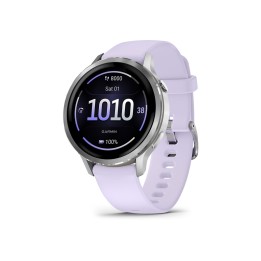 Garmin Venu 4 3,05 cm (1.2") AMOLED 41 mm Digital 390 x 390 Pixeles Pantalla táctil Plata Wifi GPS (satélite)