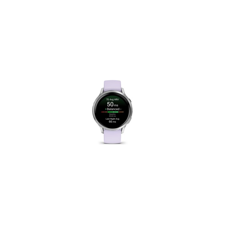 Garmin Venu 4 3,05 cm (1.2") AMOLED 41 mm Digital 390 x 390 Pixeles Pantalla táctil Plata Wifi GPS (satélite)