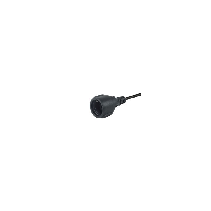 Equip 112181 cable de transmisión Negro 3 m CEE7/7 CEE7/3
