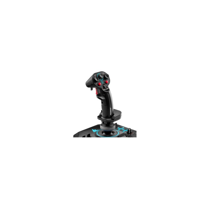 Thrustmaster Sol-R 4 HOTAS Negro USB Joystick/Palanca de control lateral + cuadrante de aceleración Analógico/Digital PC